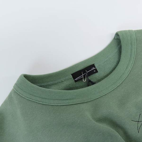 実際に弊社で買取させて頂いたLAD MUSICIAN/ラッドミュージシャン CREW NECK BIG PULLOVER 文字刺繍スウェット 2220-603/42の画像 5枚目