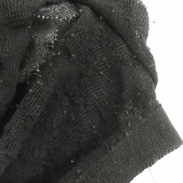 実際に弊社で買取させて頂いたJUNYA WATANABE COMME des GARCONS/ジュンヤワタナベコムデギャルソン ボタンデザイン プルオーバー 長袖ニット JC-N025/Sの画像 6枚目