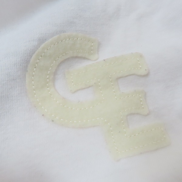 実際に弊社で買取させて頂いたGOODENOUGH classics/グッドイナフ ロゴワッペン 7分袖 ラグランTシャツ ホワイト レッド/Mの画像 4枚目