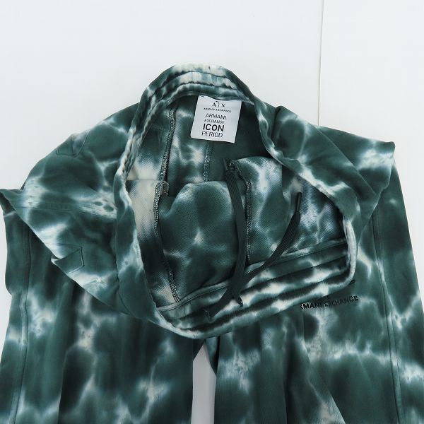 実際に弊社で買取させて頂いたARMANI EXCHANGE/アルマーニ エクスチェンジ タイダイ スウェットパンツ Mの画像 2枚目