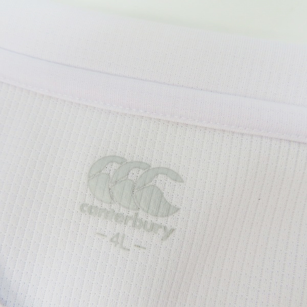 実際に弊社で買取させて頂いたCANTERBURY/カンタベリー ジャパンプラクティスティ ラグビーウェア/Tシャツ（ビッグサイズ）RG39504JB/4Lの画像 2枚目
