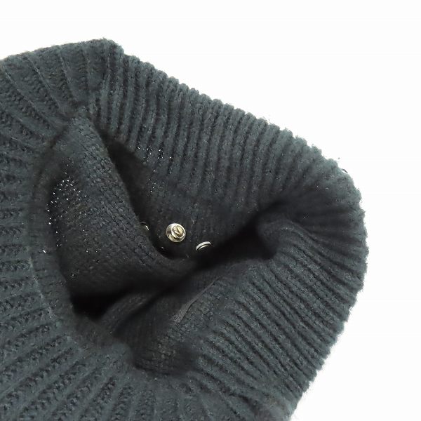 実際に弊社で買取させて頂いたL.G.B./ルグランブルー ピンバッジ装飾 ニットキャップ BERET-D2-CB CA104の画像 5枚目