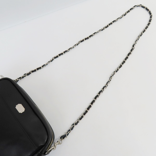 実際に弊社で買取させて頂いたTHE CRIMIE/クライミー  SHOULDER BAG/レザーチェーンショルダーバッグ CRA2-WB01-BG05の画像 2枚目