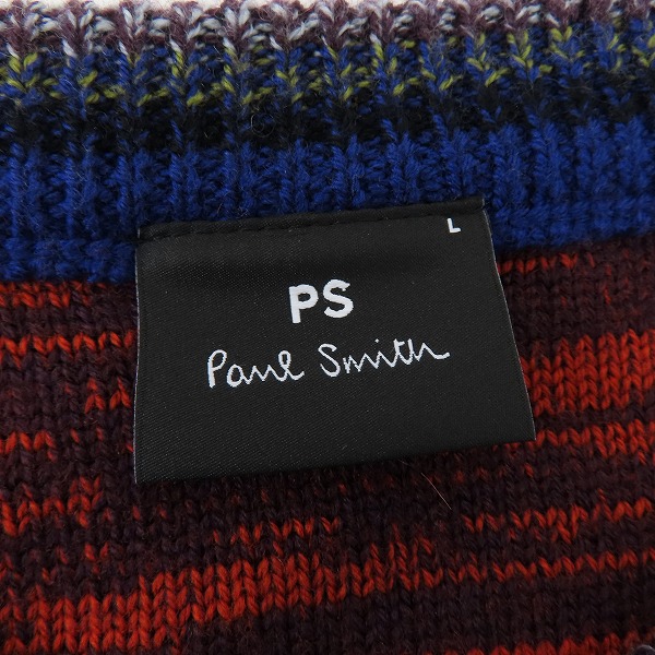 実際に弊社で買取させて頂いたPaul Smith/ポールスミス PS ウール ニット セーター/Lの画像 2枚目