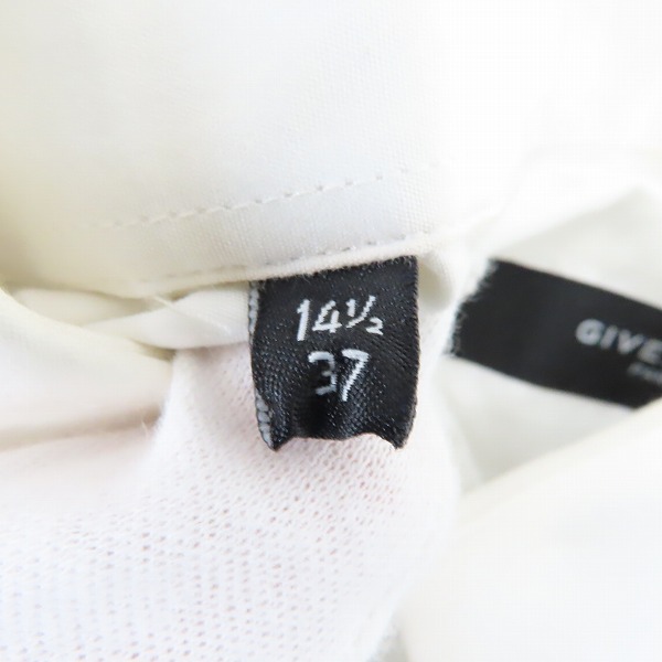 実際に弊社で買取させて頂いたGIVENCHY/ジバンシイ ロゴスナップボタン ミリタリーシャツジャケット/37の画像 8枚目