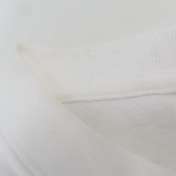 実際に弊社で買取させて頂いたatmos×Mr.Brothers/アトモス×ミスターブラザーズ BFAM ホワイト Tシャツ HENI-P-002/XLの画像 5枚目