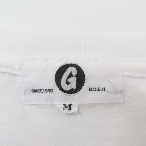 実際に弊社で買取させて頂いたGOODENOUGH/グッドイナフ ロゴ プリント 半袖 Tシャツ/Mの画像 2枚目