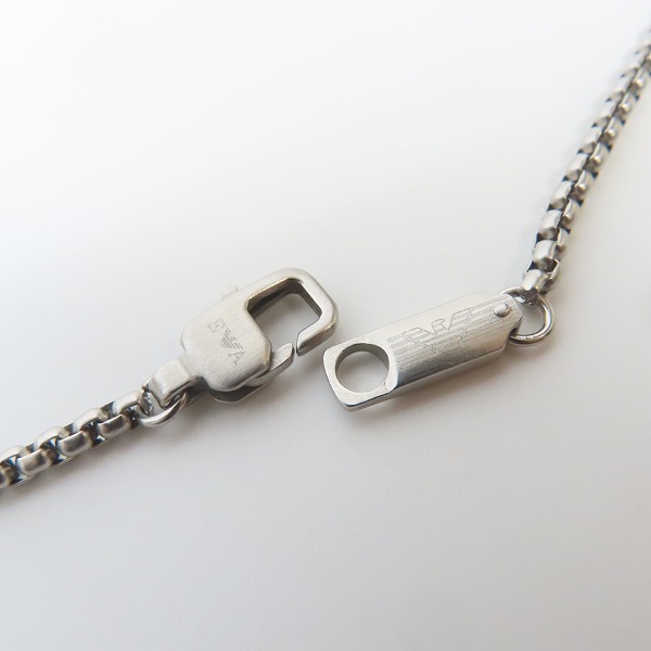 実際に弊社で買取させて頂いたEMPORIO ARMANI/エンポリオ アルマーニ ロゴ ネックレスの画像 5枚目