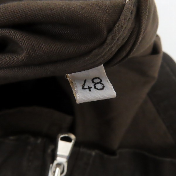 実際に弊社で買取させて頂いたC.P.COMPANY/シーピーカンパニー ジップアップ ジャケット 48の画像 3枚目