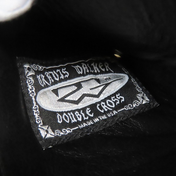 実際に弊社で買取させて頂いた【ギャラ付】TRAVIS WALKER/トラヴィスワーカー Small 3-Fold Wallet Skull&Bones スモール3フォールド レザー ウォレットの画像 6枚目