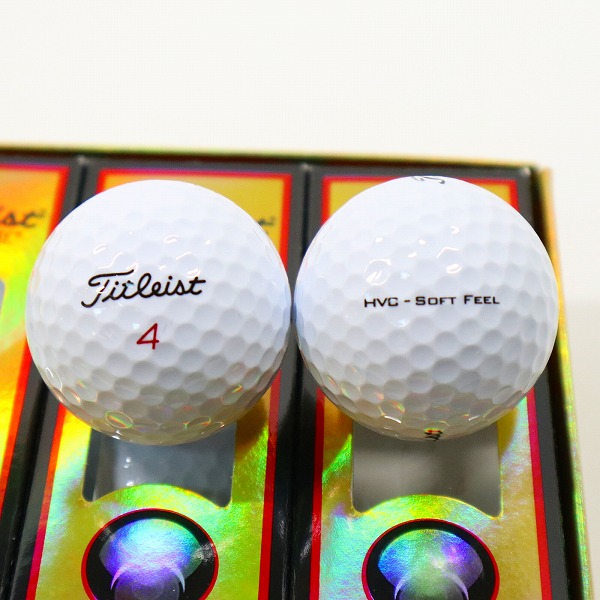 実際に弊社で買取させて頂いた【未使用】Titleist/タイトリスト HVC SOFT FEEL ゴルフボール ホワイト 1ダースの画像 1枚目