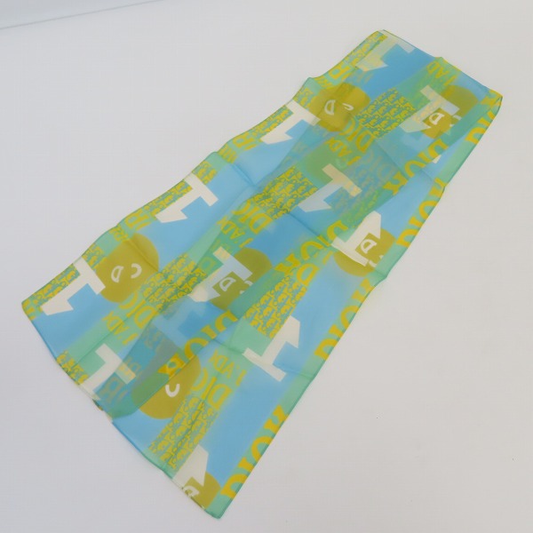 実際に弊社で買取させて頂いたChristian Dior/クリスチャンディオール ナンバリング/トロッター柄 ストール