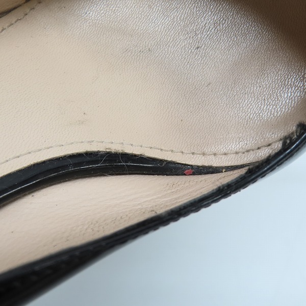 実際に弊社で買取させて頂いた【ジャンク】PRADA/プラダ ヒール パンプス 36.5の画像 8枚目