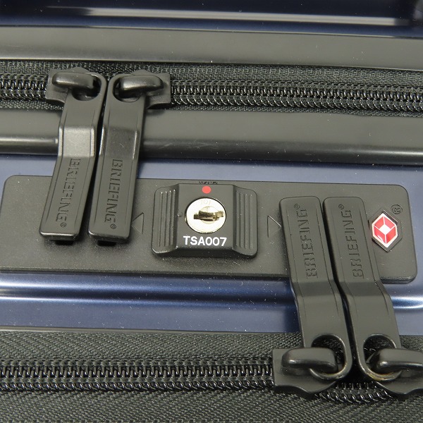 実際に弊社で買取させて頂いたBRIEFING/ブリーフィング スーツケース/ポリカーボネート/TSAロック H-34F SDの画像 6枚目