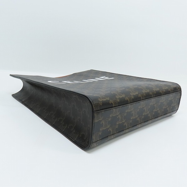 実際に弊社で買取させて頂いた【未使用】CELINE/セリーヌ トリオンフ キャンバス スモール バーティカル カバ キャンバス & カーフスキンタン 191542BZK.04LUの画像 2枚目