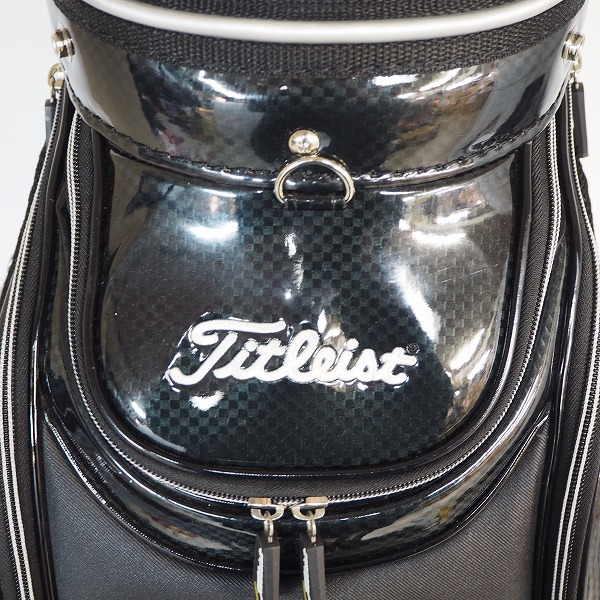 実際に弊社で買取させて頂いたTitleist/タイトリスト VOKEY DESIGN ボーケイ・デザイン 限定モデル CB4VW 9.5型 5分割キャディバッグ ブラックの画像 4枚目