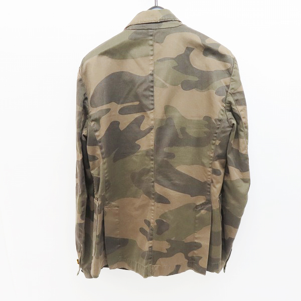 実際に弊社で買取させて頂いたHYDROGEN/ハイドロゲン カモ柄/迷彩 2B テーラードジャケット/XSの画像 1枚目