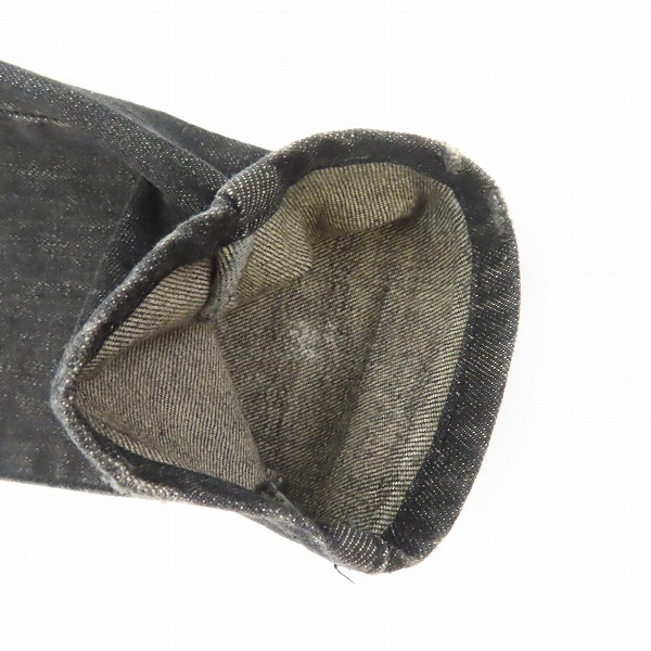 実際に弊社で買取させて頂いたNO ID./ノーアイディー ストレッチデニムライダーススキニーPT パンツ/バイカーパンツ 446035-444P/1の画像 6枚目