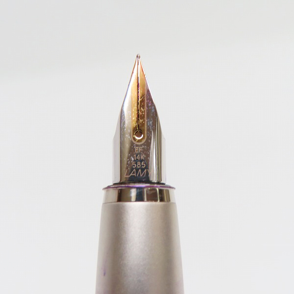 実際に弊社で買取させて頂いたLAMY/ラミー studio/ステュディオ 万年筆 ペン先 14K 585 EFの画像 1枚目