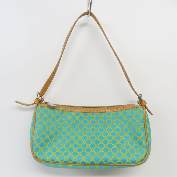 実際に弊社で買取させて頂いたCELINE/セリーヌ マカダム柄 キャンパス×レザー ハンドバッグ CE00/14