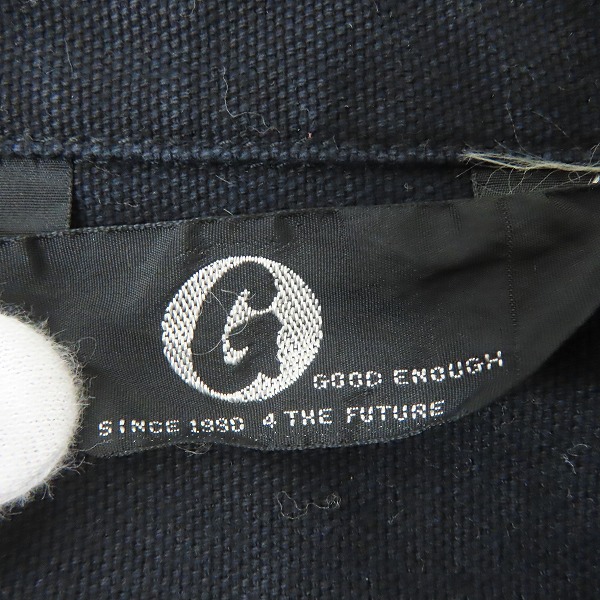 実際に弊社で買取させて頂いたGOODENOUGH/グッドイナフ ジップ ジャケット ネイビーの画像 2枚目