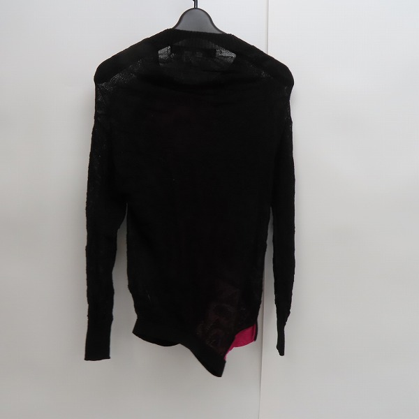 実際に弊社で買取させて頂いたJUNYA WATANABE COMME des GARCONS/ジュンヤワタナベコムデギャルソン ボタンデザイン プルオーバー 長袖ニット JC-N025/Sの画像 1枚目