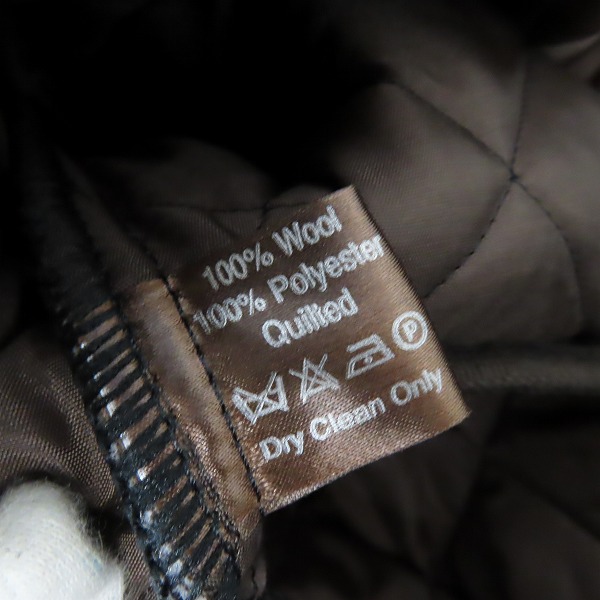 実際に弊社で買取させて頂いたMacintosh/マッキントッシュ ウール キルティングコート/36の画像 5枚目