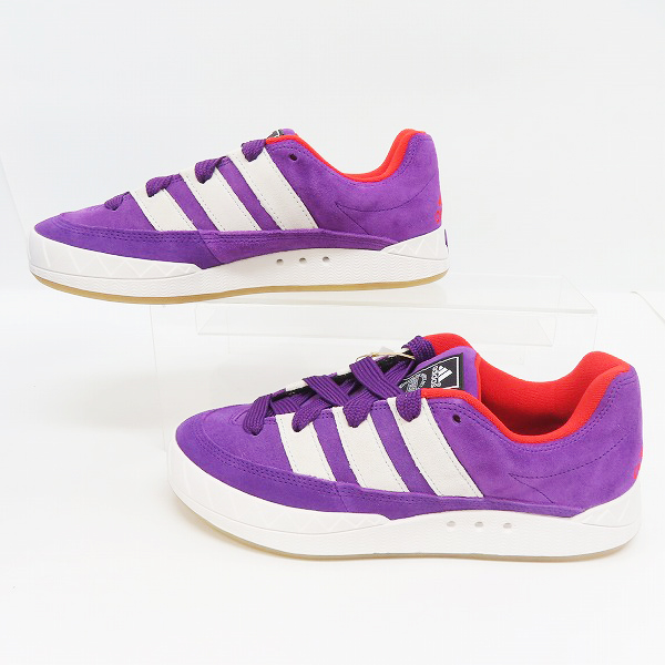 実際に弊社で買取させて頂いた【未使用】atmos/アトモス×adidas/アディダス Adimatic Glory Purple スニーカー GV6712/27の画像 3枚目