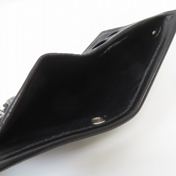 実際に弊社で買取させて頂いた【ギャラ付】TRAVIS WALKER/トラヴィスワーカー Small 3-Fold Wallet Skull&Bones スモール3フォールド レザー ウォレットの画像 5枚目