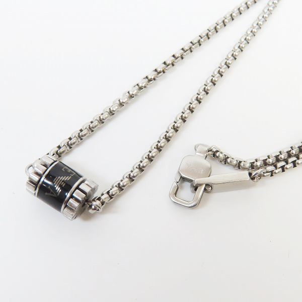 実際に弊社で買取させて頂いたEMPORIO ARMANI/エンポリオ アルマーニ ロゴ ネックレス