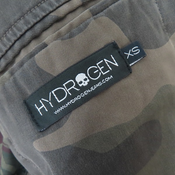 実際に弊社で買取させて頂いたHYDROGEN/ハイドロゲン カモ柄/迷彩 2B テーラードジャケット/XSの画像 2枚目