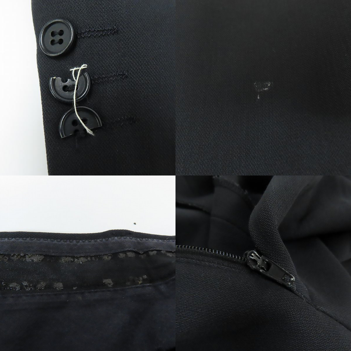 実際に弊社で買取させて頂いたEMPORIO ARMANI/エンポリオアルマーニ ジャケット/パンツ セットアップスーツ 50の画像 9枚目