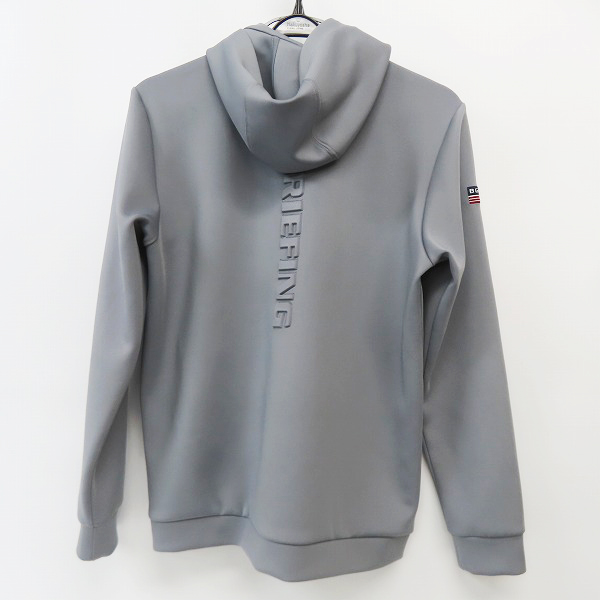 実際に弊社で買取させて頂いたBRIEFING/ブリーフィング 3D Logo PARKA ジップアップ パーカー BBG221W10/Lの画像 1枚目