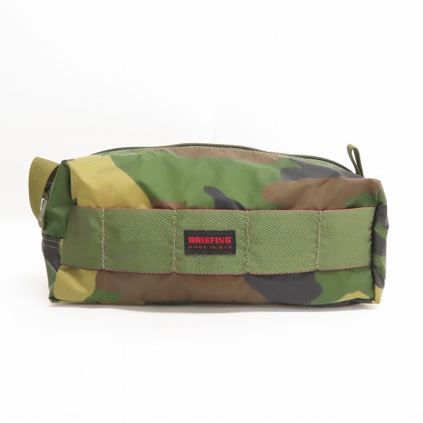 実際に弊社で買取させて頂いたBRIEFING/ブリーフィング ul box pouch l ポーチ BOA203A08