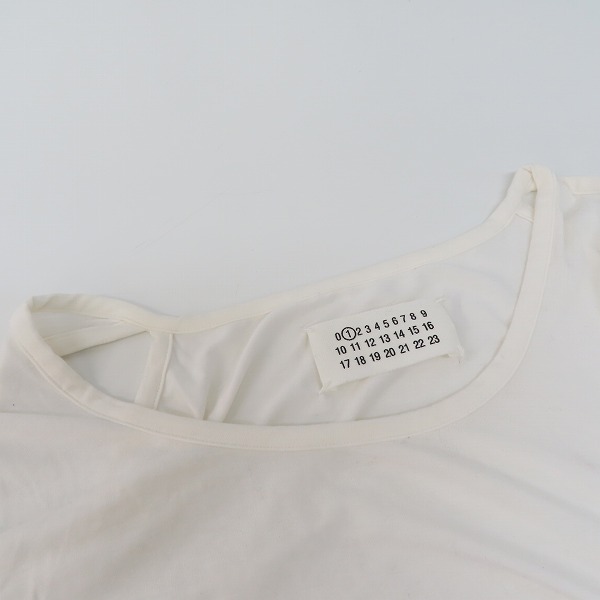 実際に弊社で買取させて頂いたMaison Martin Margiela/メゾン マルタン マルジェラ オフショル Tシャツ 31GC216 /Sの画像 6枚目
