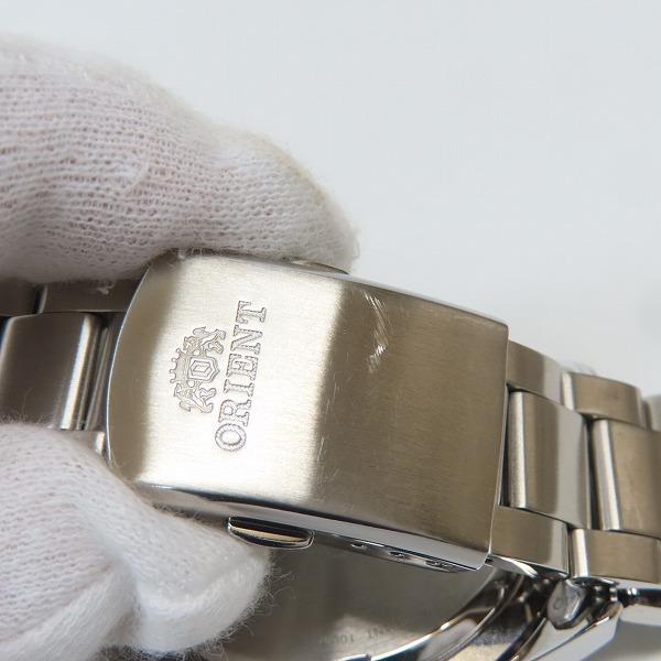 実際に弊社で買取させて頂いたORIENT/オリエント ソーラークロノグラフ 腕時計 TX00-C0-Bの画像 6枚目