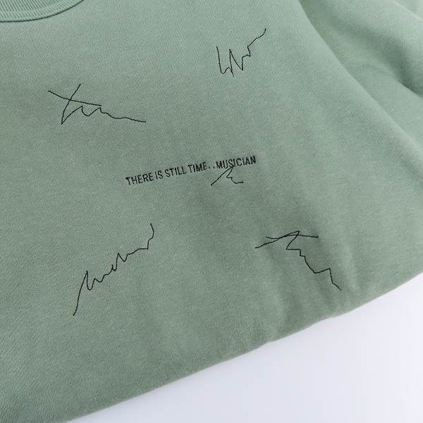実際に弊社で買取させて頂いたLAD MUSICIAN/ラッドミュージシャン CREW NECK BIG PULLOVER 文字刺繍スウェット 2220-603/42の画像 7枚目