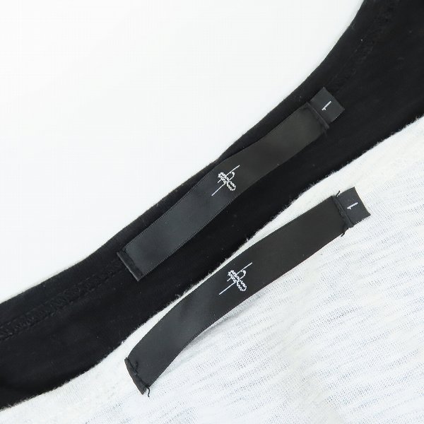 実際に弊社で買取させて頂いたNO ID./ノーアイディー ラウンドロンT/長袖Tシャツ 2点セットの画像 2枚目