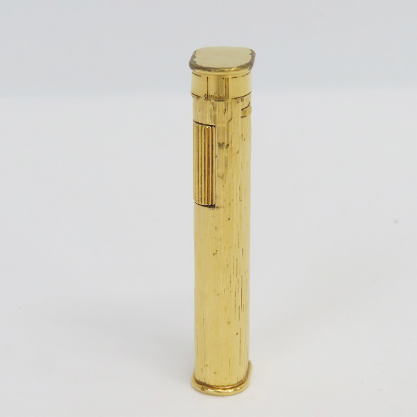 実際に弊社で買取させて頂いたdunhill/ダンヒル ガスライター サイドローラー ゴールドの画像 3枚目