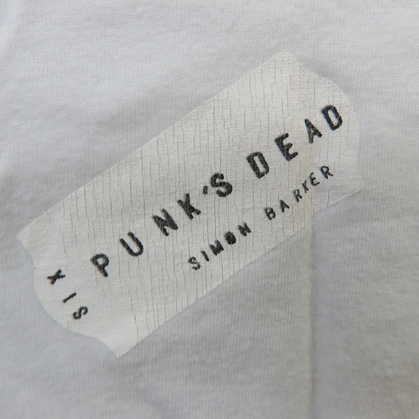 実際に弊社で買取させて頂いたPUNK'S DEAD by SIMON BARKER×FRAGMENT DESIGN leaving the 20th century Tシャツ 2点セットの画像 5枚目