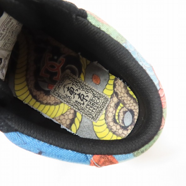 実際に弊社で買取させて頂いたDC SHOES×ATMOS/ディーシーシューズ×アトモス COUNCIL MID SP TTT スニーカー ADYS300349/29の画像 4枚目