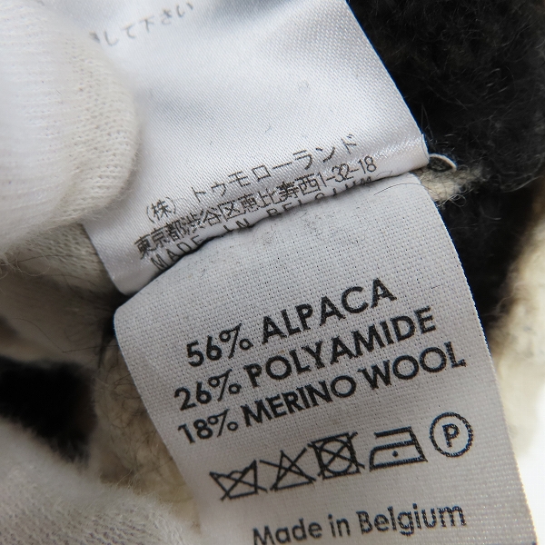 実際に弊社で買取させて頂いたDRIES VAN NOTEN/ドリスヴァンノッテン ワイドタートルネック ニット/セーター カシミヤ混 /Sの画像 4枚目