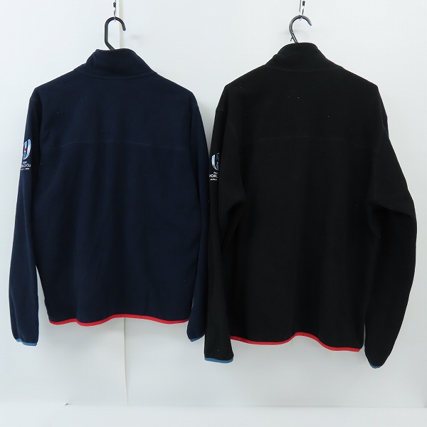 実際に弊社で買取させて頂いたCANTERBURY/カンタベリー ラグビー ワールドカップ 日本2019 フリースジャケット 2点セットの画像 1枚目