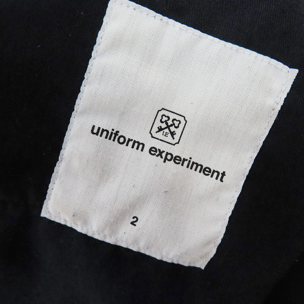 実際に弊社で買取させて頂いたuniform experiment/ユニフォームエクスペリメント 19AW BACK ZIP PANTS/バックジップパンツ UE-192016/2の画像 3枚目