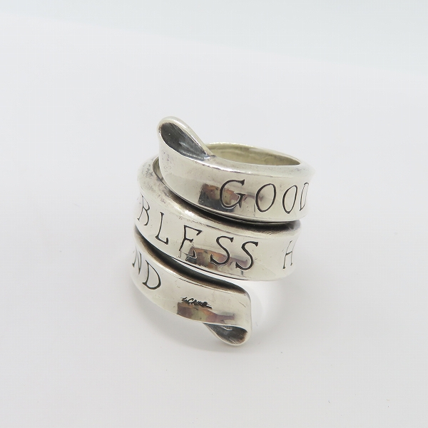 実際に弊社で買取させて頂いたCRIMIE/クライミー×Argent Gleam/アージェントグリーム RIBBONリング 16-19.5号