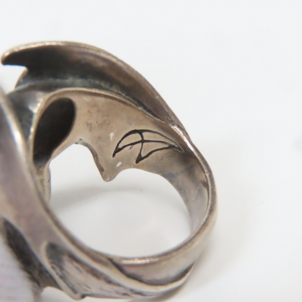 実際に弊社で買取させて頂いたCRAZY PIG/クレイジーピッグ ルシファー リング 19-19.5号の画像 7枚目