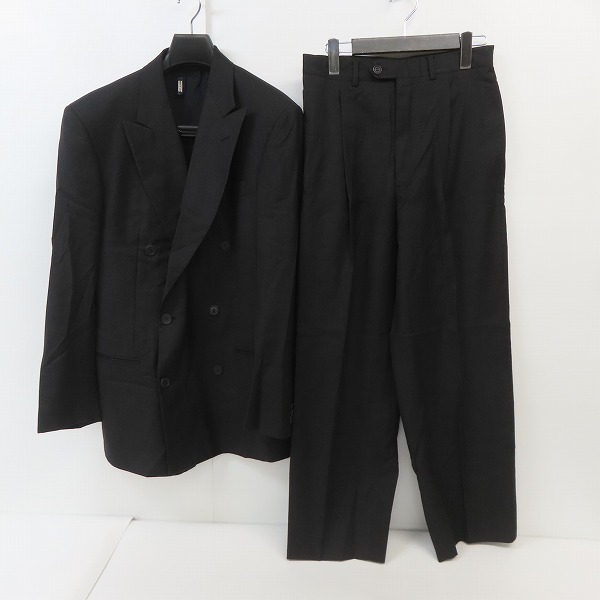 実際に弊社で買取させて頂いた【JPタグ】GIORGIO ARMANI/ジョルジオ アルマーニ ダブル ジャケット/パンツ セットアップ/スーツ /46