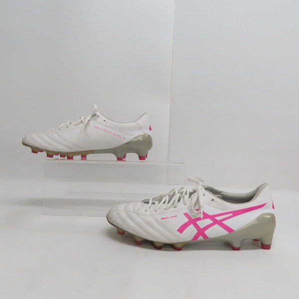 ASICS DSライト X-FLY 4 ホワイト×ピンクグロウ 【asics