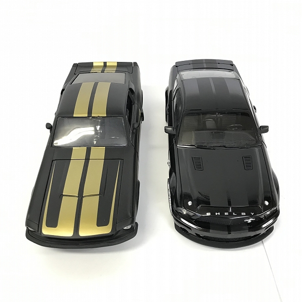 実際に弊社で買取させて頂いた【箱無し】Jada/SHELBY COLLECTIBLES 1/18 マスタング SHELBY/シェルビー GT500 KR ミニカー 2点セットの画像 1枚目