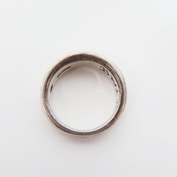 実際に弊社で買取させて頂いたBWL/Bill Wall Leather/ビルウォールレザー Smooth -C- Cross Ring R-227/16.5号の画像 5枚目